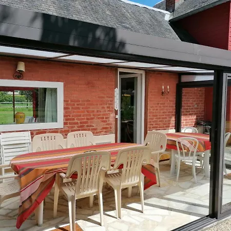 Maison De Campagne Lumineuse Spacieuse Dans Impasse Au Calme A Proximite D'Un Chateau Deux Verandas Grand Jardin Cabane Pour Velos, Pres Port En Bessin Et Bayeux, Proche Plages Du Debarquement Commes Exterior foto